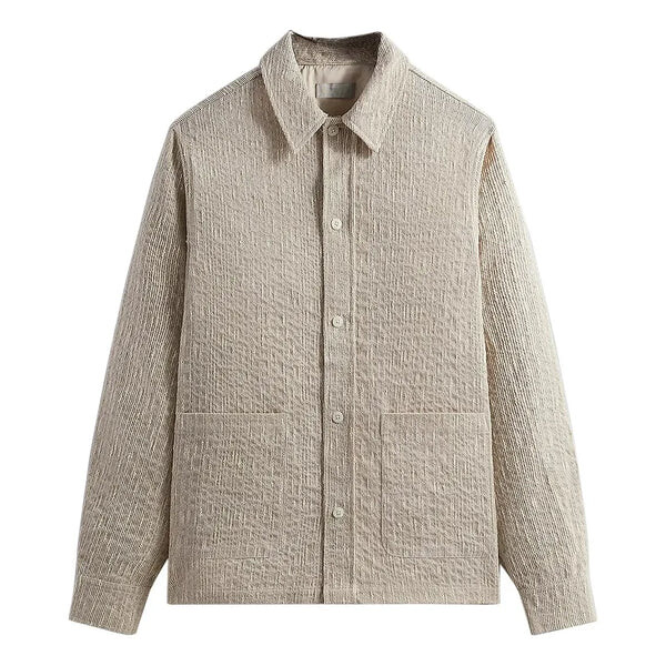 Рубашка ss24 slub boucle boxy collared overshirt 'canvas' Kith, бежевый
Рубашка ss24 slub boucle boxy collared overshirt 'canvas' Kith, бежевый