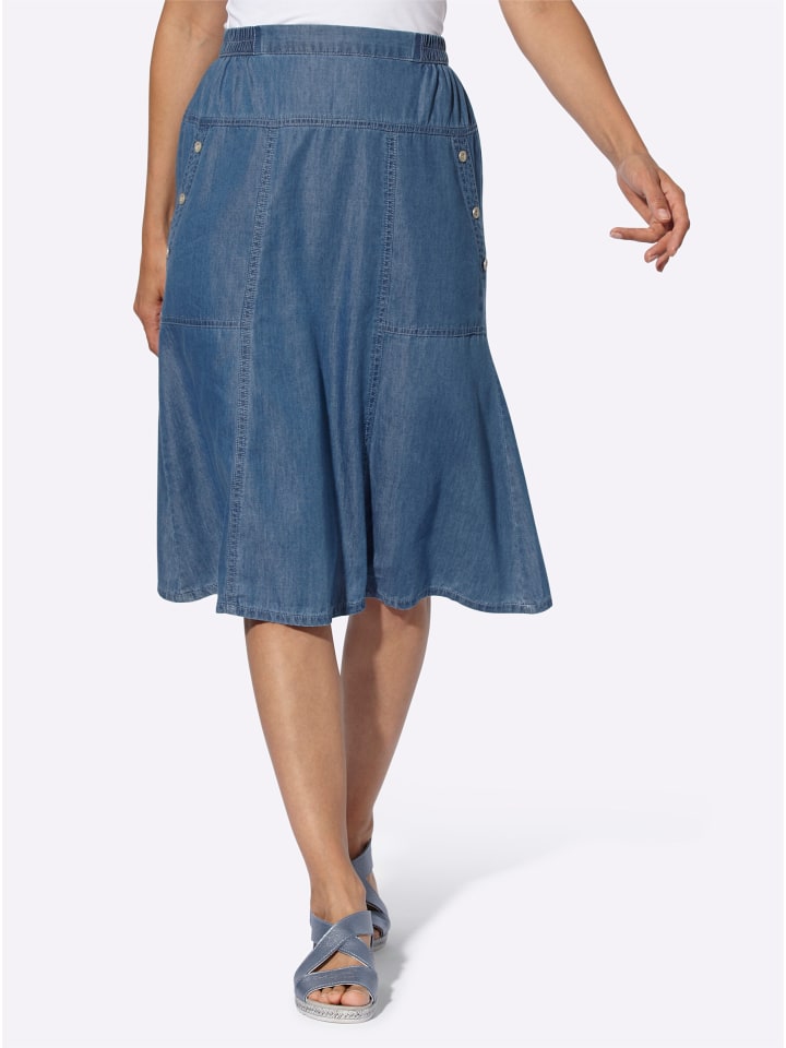 Юбка из денима синего цвета WITT WEIDEN
Юбка из денима синего цвета WITT WEIDEN