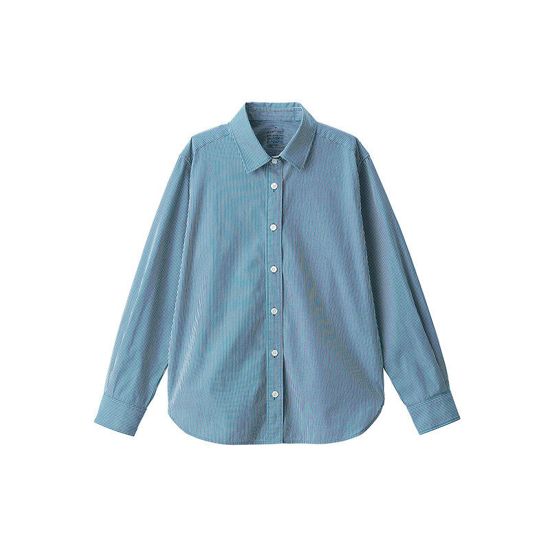 Рубашка Muji с длинными рукавами, темно-синий
Рубашка Muji с длинными рукавами, темно-синий