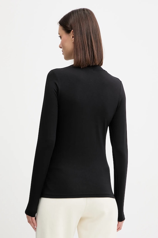 Лонгслив с шерстью Emporio Armani Underwear, черный
Лонгслив с шерстью Emporio Armani Underwear, черный