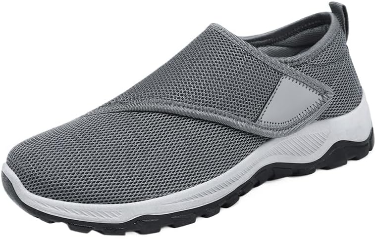Мужские повседневные комфортные кроссовки для ходьбы, ультралегкие, с плоской подошвой, противоскользящие, с застежкой-липучкой, модные Hhhchpm, серый
Мужские повседневные комфортные кроссовки для ходьбы, ультралегкие, с плоской подошвой, противоскользящие, с застежкой-липучкой, модные Hhhchpm, серый