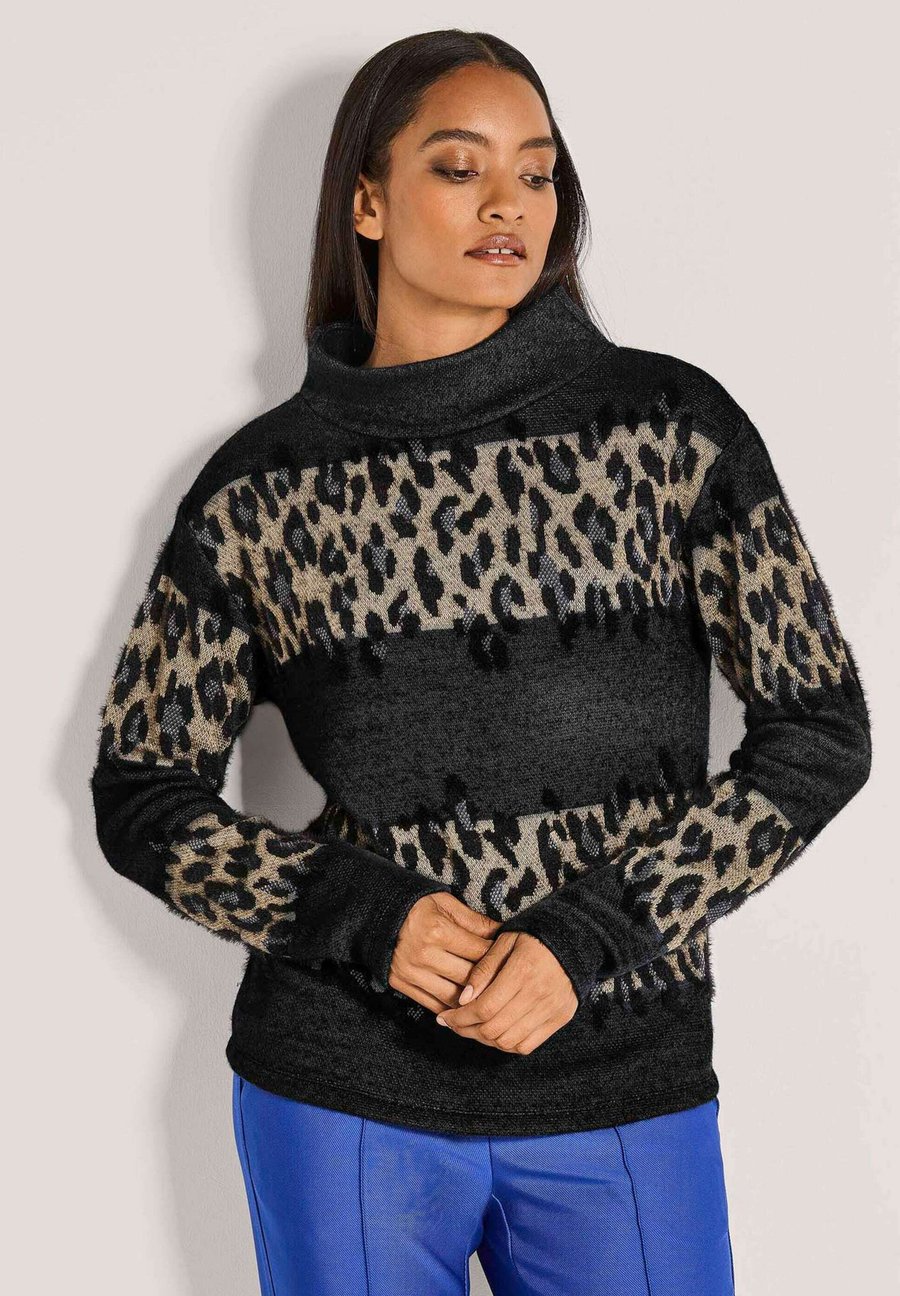 Джемпер MADELEINE LEO-DESIGN MIT STEHKRAGEN, Black Multicolor/Black
Джемпер MADELEINE LEO-DESIGN MIT STEHKRAGEN, Black Multicolor/Black