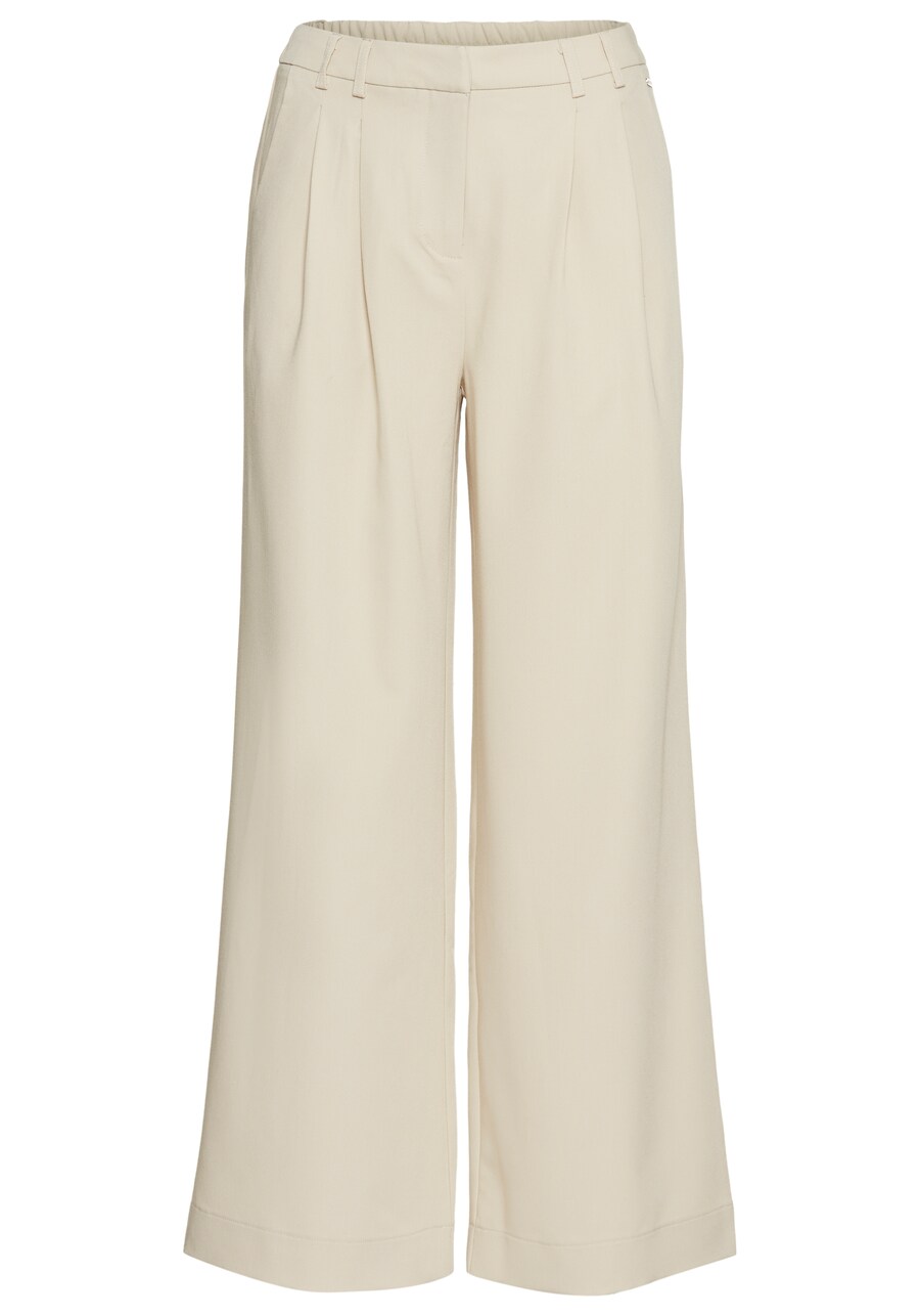Широкие брюки со складками спереди LAURA SCOTT, слоновая кость
Широкие брюки со складками спереди LAURA SCOTT, слоновая кость