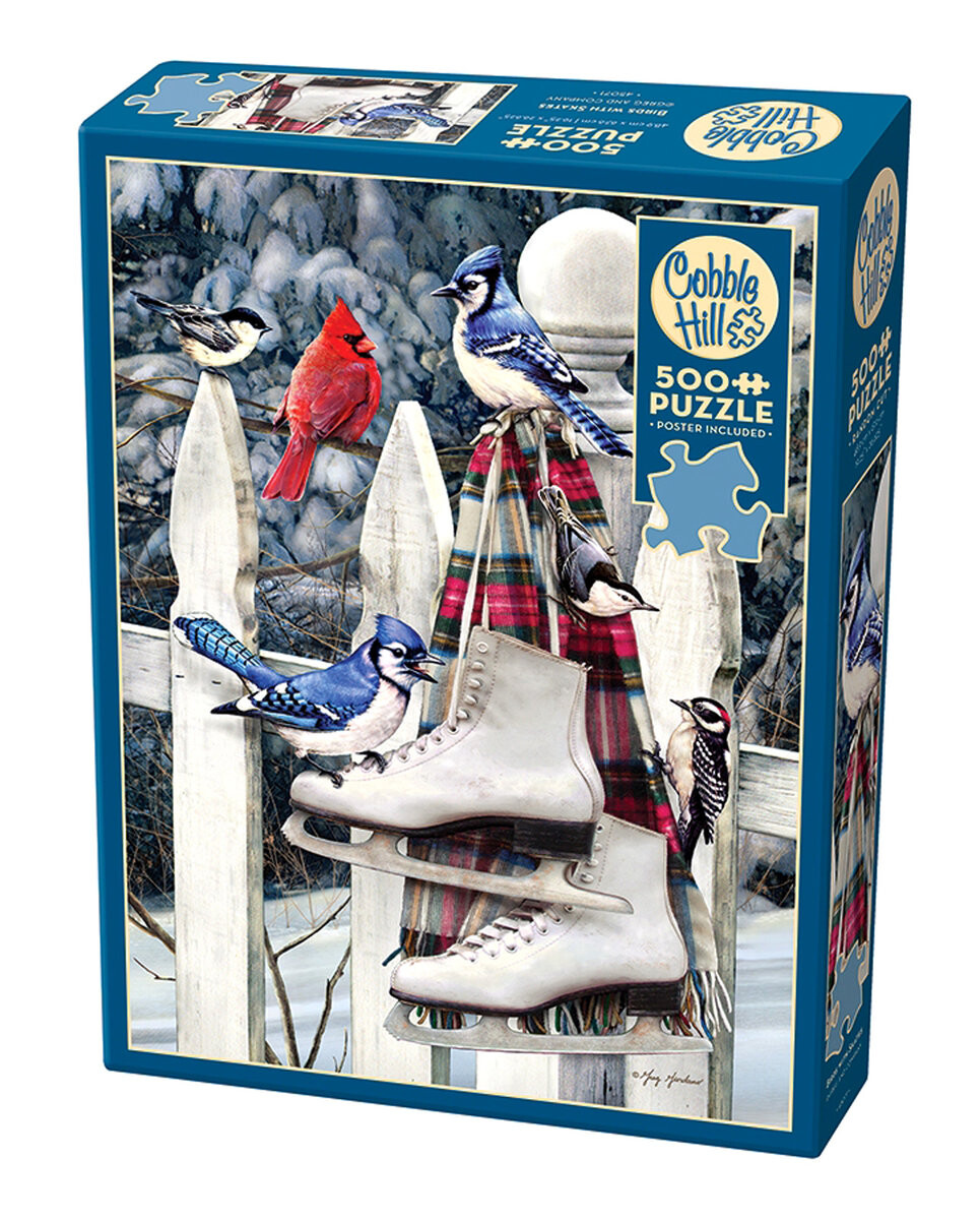 Пазл Cobble Hill, Поехали кататься на коньках, 500 шт.
Пазл Cobble Hill, Поехали кататься на коньках, 500 шт.