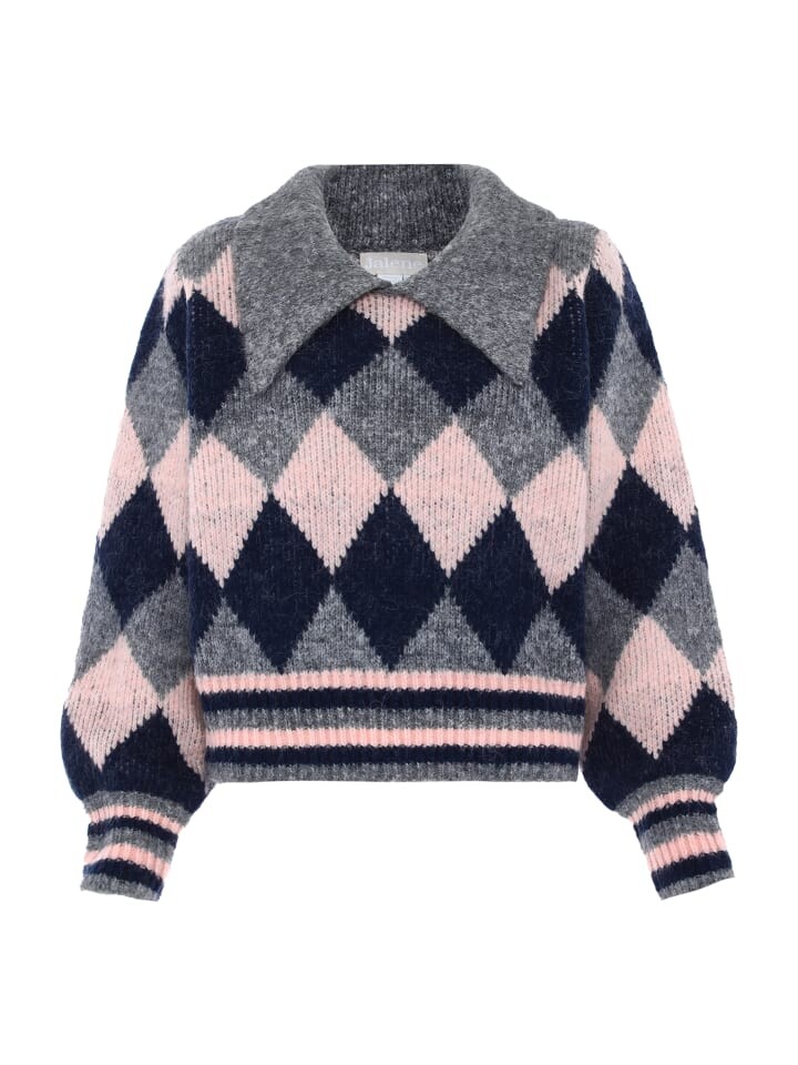 Пуловер Jalene, цвет hellblau rosa kariert
Пуловер Jalene, цвет hellblau rosa kariert