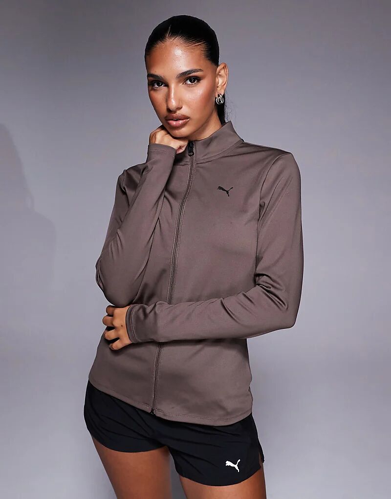 Коричневая кофта Puma Strong на молнии
Коричневая кофта Puma Strong на молнии