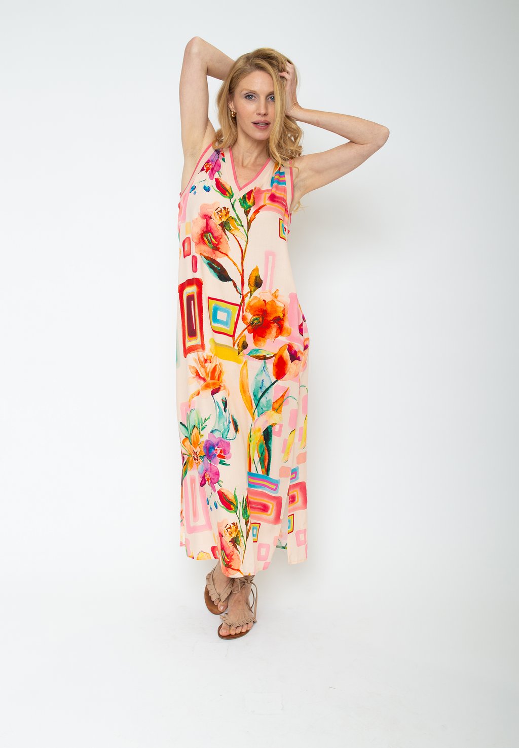 Платье макси Emily van den Bergh, розовый
Платье макси Emily van den Bergh, розовый