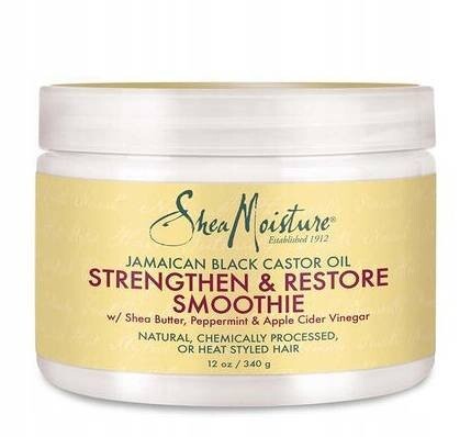 Shea Moisture, Ямайский черный касторовый смузи для укрепления и восстановления, 340 г
Shea Moisture, Ямайский черный касторовый смузи для укрепления и восстановления, 340 г