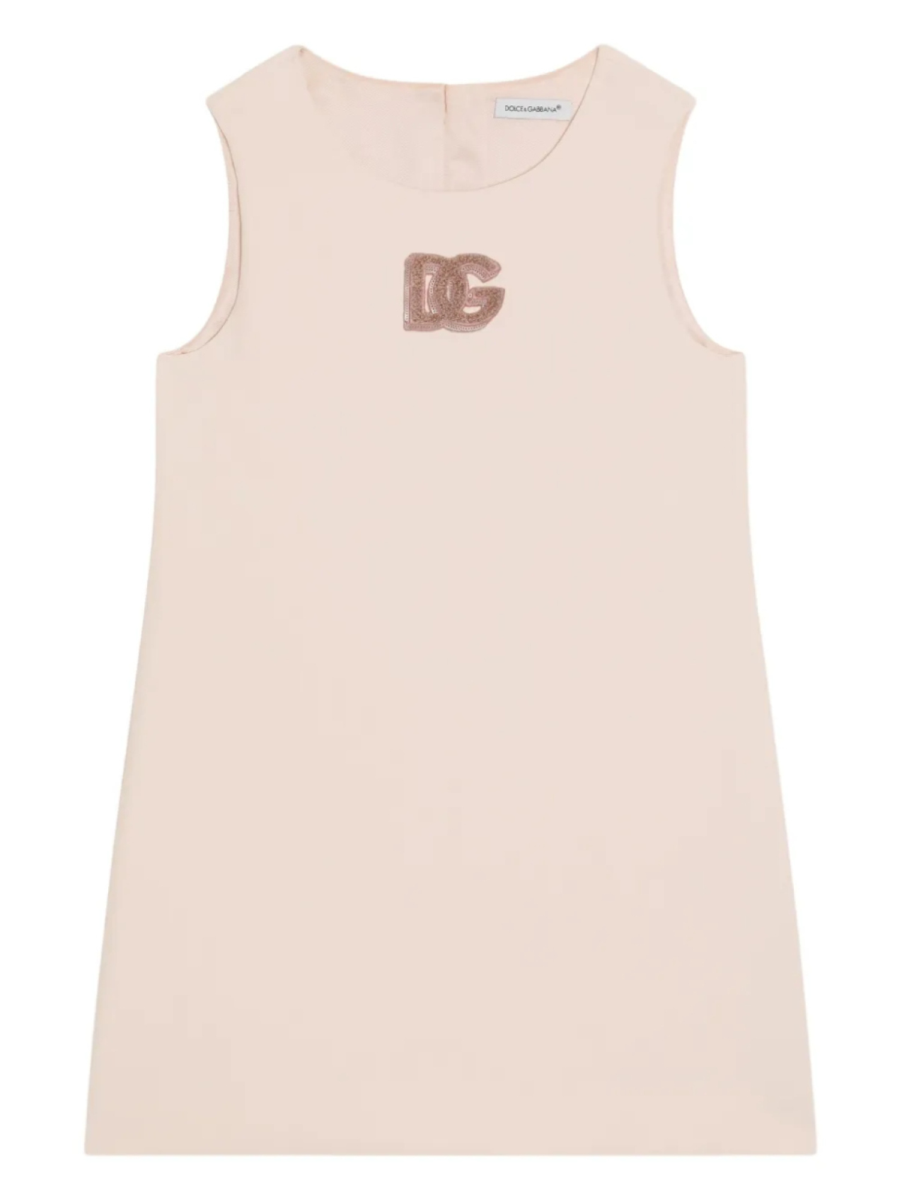 Dolce & Gabbana Kids платье без рукавов с вышитым логотипом, розовый
Dolce & Gabbana Kids платье без рукавов с вышитым логотипом, розовый