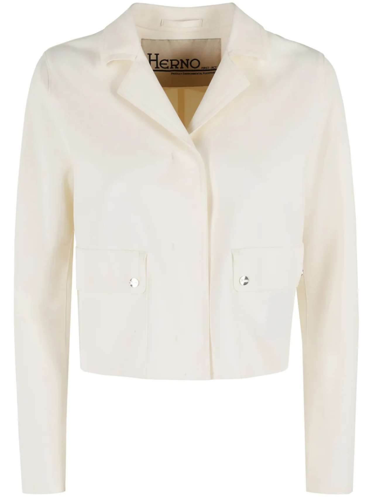 Укороченная куртка Herno, белый 
Укороченная куртка Herno, белый