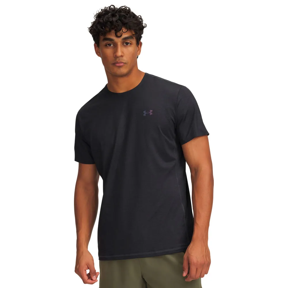 Футболка Under Armour Vanish Elite Vented Printed, черный 
Футболка Under Armour Vanish Elite Vented Printed, черный