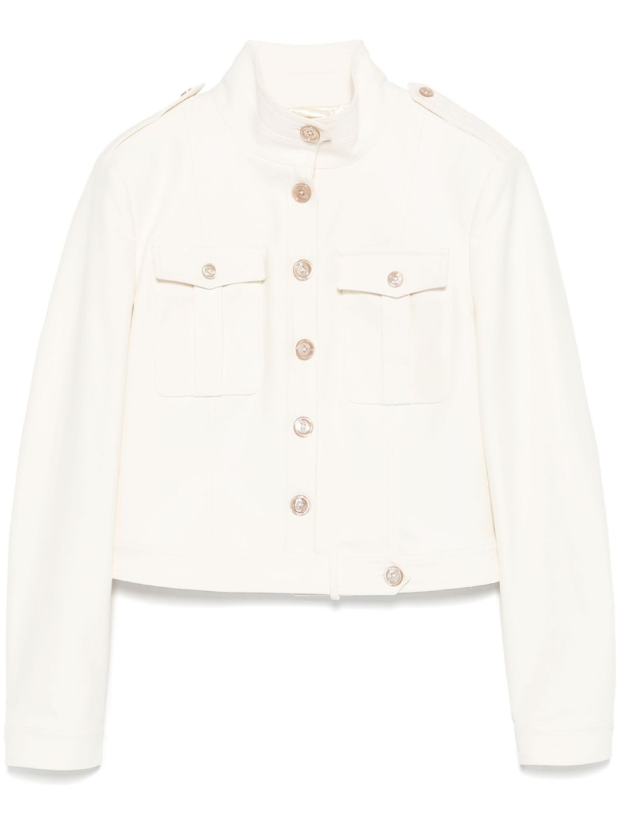 TOM FORD укороченная куртка с воротником-стойкой, нейтральный цвет
TOM FORD укороченная куртка с воротником-стойкой, нейтральный цвет