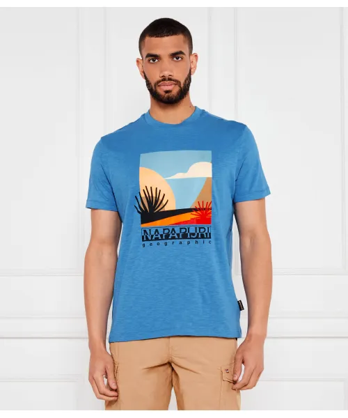 Футболка s-arbia Regular fit Napapijri, синий
Футболка s-arbia Regular fit Napapijri, синий