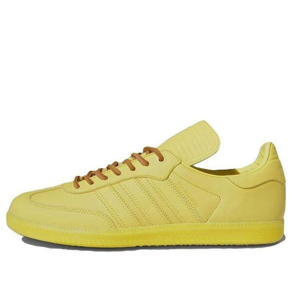 Кроссовки x Pharrell Humanrace Samba Adidas, желтый
Кроссовки x Pharrell Humanrace Samba Adidas, желтый