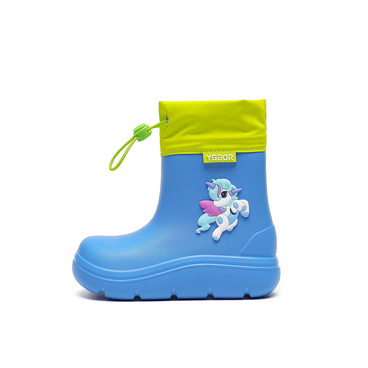 Нескользящие, устойчивые к истиранию, водонепроницаемые детские резиновые сапоги Yonggao people, синий
Нескользящие, устойчивые к истиранию, водонепроницаемые детские резиновые сапоги Yonggao people, синий