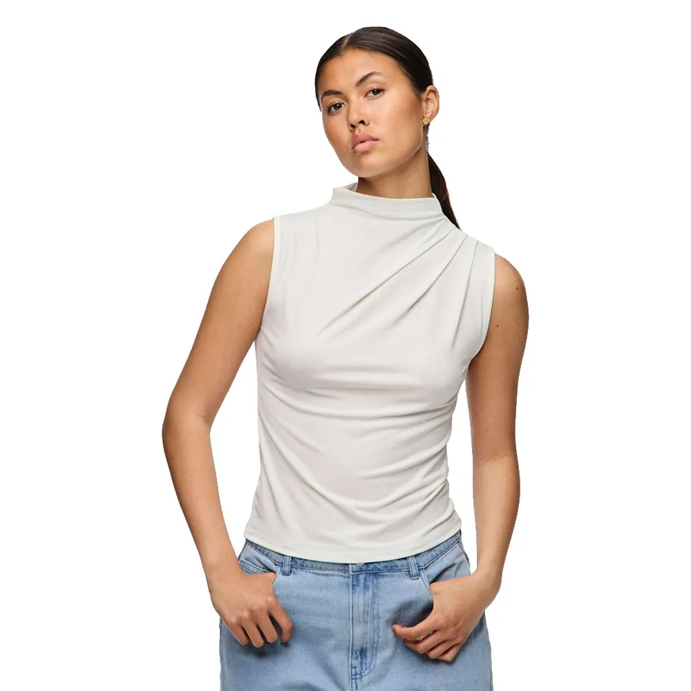 Футболка без рукавов Pieces Madison Draped, белый
Футболка без рукавов Pieces Madison Draped, белый