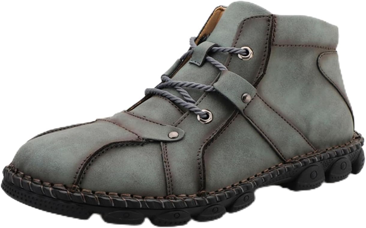 Мужские повседневные кожаные туфли ZHOUPULP, модные и удобные, на шнуровке, ботинки Чукка до щиколотки, с ручной прострочкой, средние лоферы, зеленый
Мужские повседневные кожаные туфли ZHOUPULP, модные и удобные, на шнуровке, ботинки Чукка до щиколотки, с ручной прострочкой, средние лоферы, зеленый