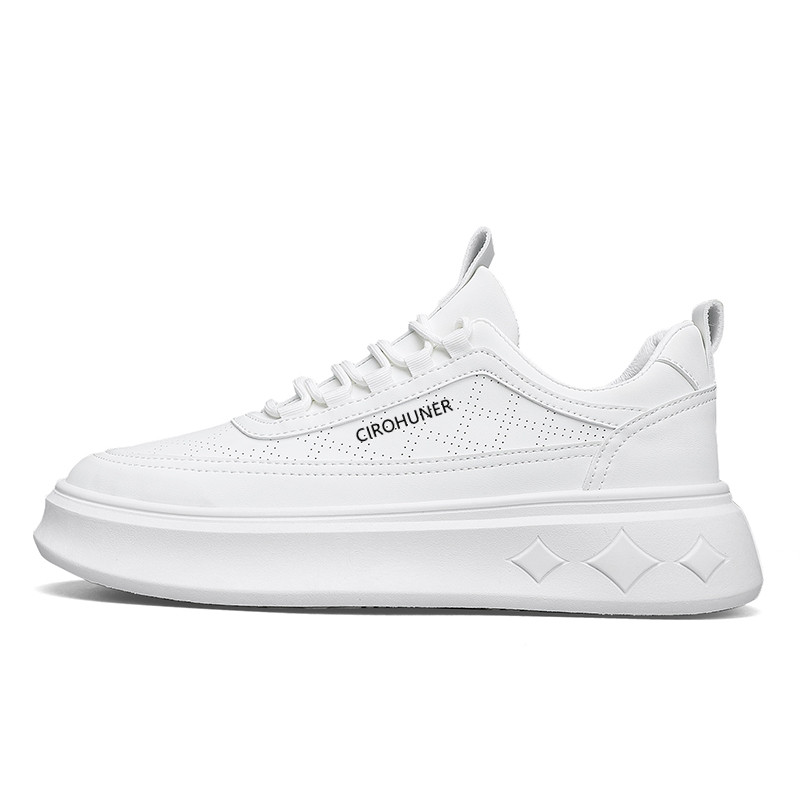 Дышащие низкие кроссовки для скейтбординга, увеличивающие рост, мужские CIROHUNER, White
Дышащие низкие кроссовки для скейтбординга, увеличивающие рост, мужские CIROHUNER, White