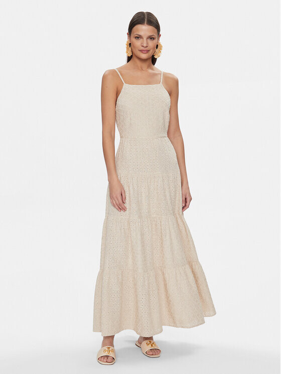 Летнее платье стандартного кроя Fracomina, бежевый
Летнее платье стандартного кроя Fracomina, бежевый