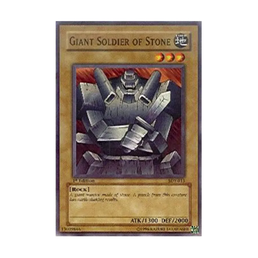 CCG Гигантский каменный солдат (обычный), Yu-Gi-Oh - Structure Deck - Yugi - Singles
CCG Гигантский каменный солдат (обычный), Yu-Gi-Oh - Structure Deck - Yugi - Singles