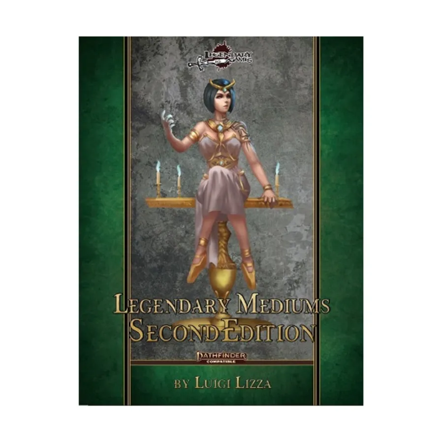 Legendary Mediums - Second Edition, Pathfinder 2nd Edition (Legendary Games), мягкая обложка
Legendary Mediums - Second Edition, Pathfinder 2nd Edition (Legendary Games), мягкая обложка