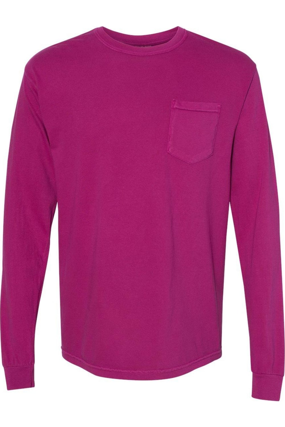Футболка Comfort Colors Garment-Dyed из плотной ткани с длинным рукавом и карманом, цвет boysenberry
Футболка Comfort Colors Garment-Dyed из плотной ткани с длинным рукавом и карманом, цвет boysenberry