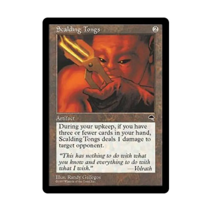 CCG Щипцы для обжига ( клавиша R), MTG - Tempest
CCG Щипцы для обжига ( клавиша R), MTG - Tempest