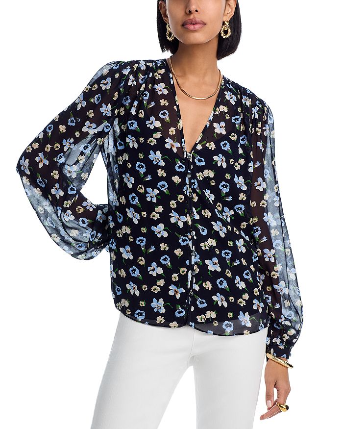 Блуза с цветочным принтом Alec Veronica Beard, мультиколор
Блуза с цветочным принтом Alec Veronica Beard, мультиколор