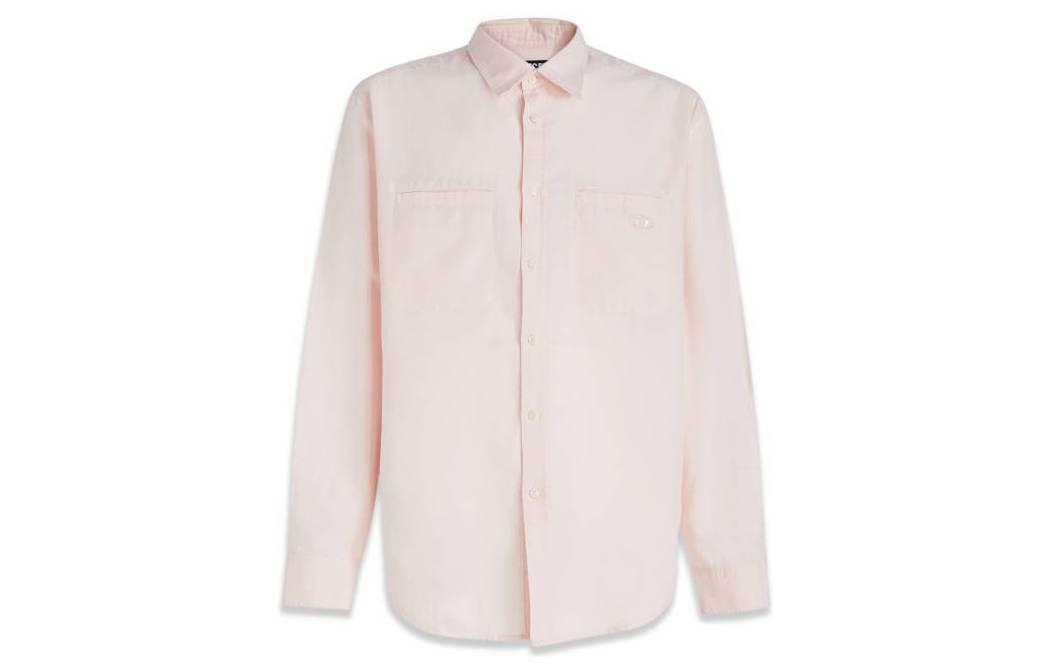 Длинная рубашка на пуговицах DIESEL, светло-розовая
Длинная рубашка на пуговицах DIESEL, светло-розовая