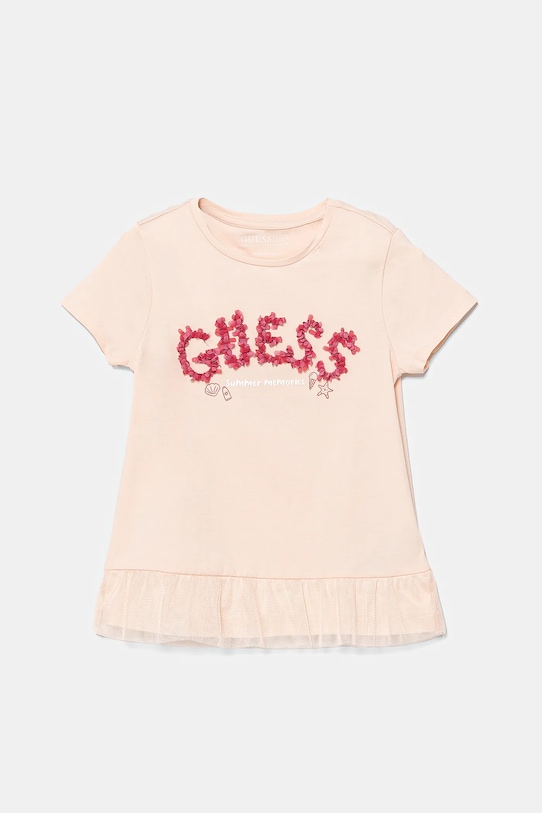 Детская футболка Guess, бежевый
Детская футболка Guess, бежевый