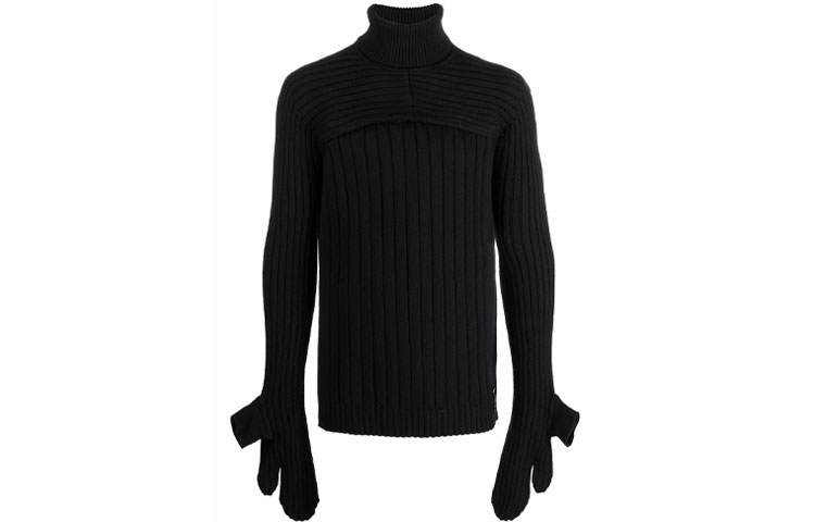 Turtleneck Rib Knit Sweater FENDI, черный
Turtleneck Rib Knit Sweater FENDI, черный