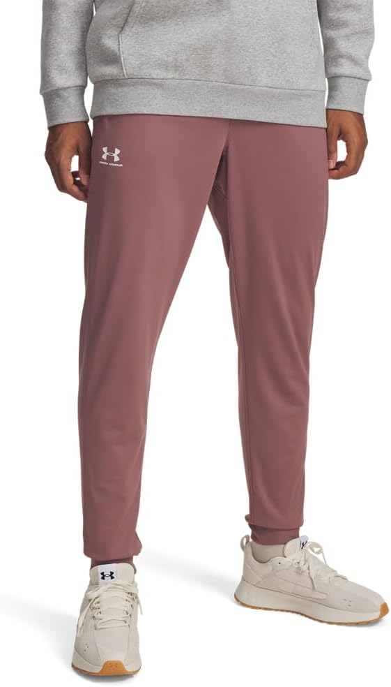 Under Armour мужские спортивные трикотажные джоггеры, (651) Maroon Mist/White
Under Armour мужские спортивные трикотажные джоггеры, (651) Maroon Mist/White