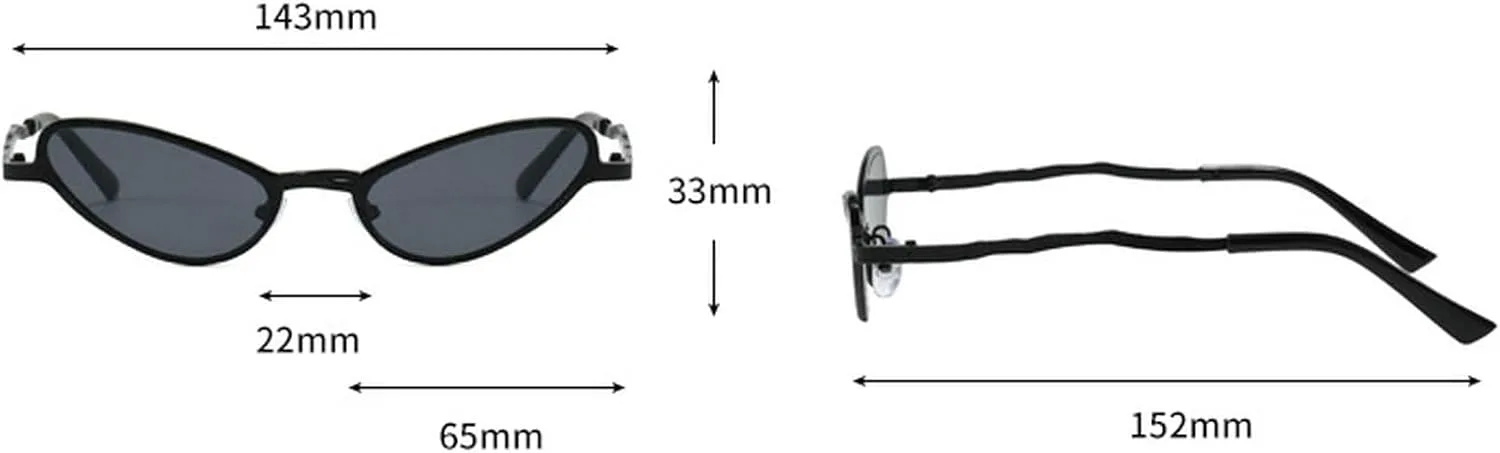 Модные маленькие женские солнцезащитные очки «кошачий глаз» в винтажном панк-стиле, мужские очки для активного отдыха, солнцезащитные очки UV400 mincl, C6
Модные маленькие женские солнцезащитные очки «кошачий глаз» в винтажном панк-стиле, мужские очки для активного отдыха, солнцезащитные очки UV400 mincl, C6