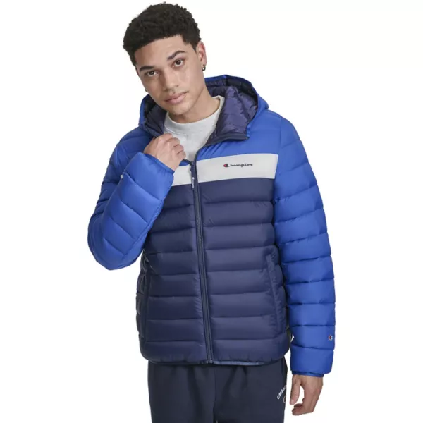Легкая мужская куртка-пуховик с капюшоном Champion, цвет royal blue combo, Синий, Легкая мужская куртка-пуховик с капюшоном Champion, цвет royal blue combo
Легкая мужская куртка-пуховик с капюшоном Champion, цвет royal blue combo, Синий, Легкая мужская куртка-пуховик с капюшоном Champion, цвет royal blue combo