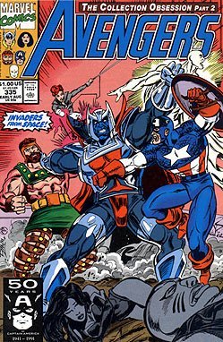 Avengers #335 "Brethren Appearance" (Marvel)
Avengers #335 "Brethren Appearance" (Marvel)