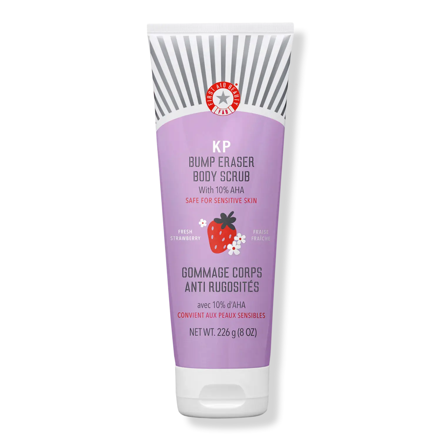 Скраб для тела KP Bump Eraser с 10% AHA First Aid Beauty, Strawberry
Скраб для тела KP Bump Eraser с 10% AHA First Aid Beauty, Strawberry