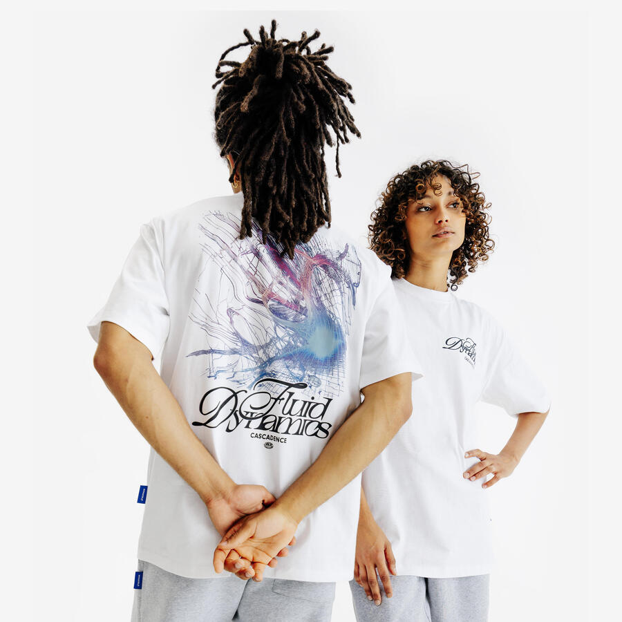 DECATHLON Мужская футболка с графическим принтом - белая
DECATHLON Мужская футболка с графическим принтом - белая