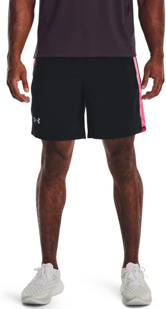Under Armour Мужские шорты Launch Stretch Woven 2-in-1, (007) Black/Pink Shock/Reflective
Under Armour Мужские шорты Launch Stretch Woven 2-in-1, (007) Black/Pink Shock/Reflective