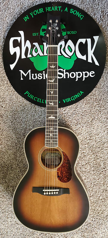 Акустическая гитара PRS SE P20E Tonare 2022 Acoustic-Electric Parlor Guitar, Tobacco Sunburst | Includes Gigbag
Акустическая гитара PRS SE P20E Tonare 2022 Acoustic-Electric Parlor Guitar, Tobacco Sunburst | Includes Gigbag