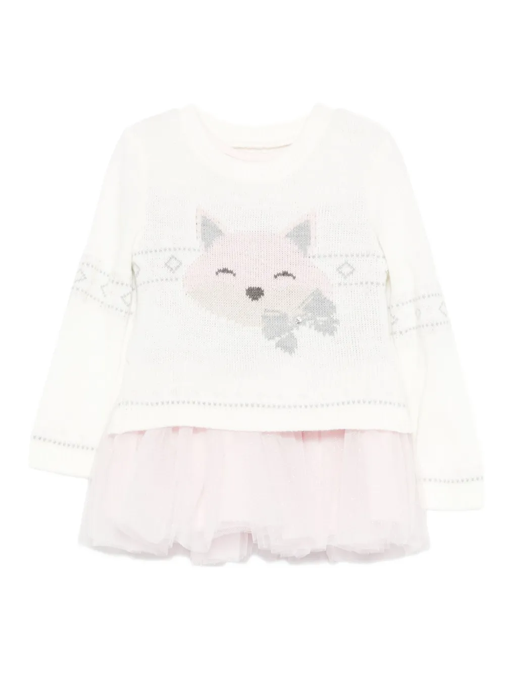 Трикотажное платье с тюлем Lapin House, розовый
Трикотажное платье с тюлем Lapin House, розовый