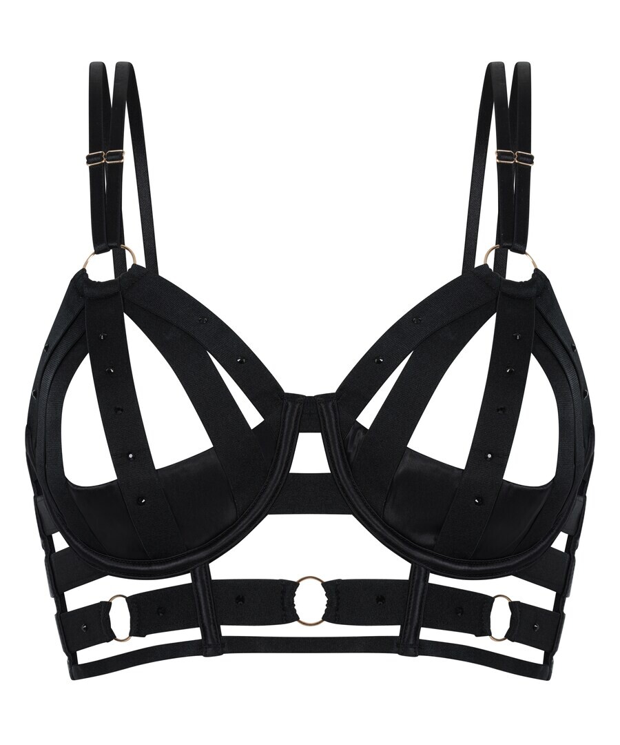 Бюстгальтер на косточках Hunkemöller Balconette Bra Athena, черный
Бюстгальтер на косточках Hunkemöller Balconette Bra Athena, черный