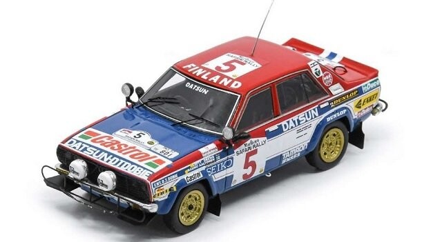 Модель Spark Nissan Datsun Violet GT No.5 2Nd Rally 1:43 S7772
Модель Spark Nissan Datsun Violet GT No.5 2Nd Rally 1:43 S7772