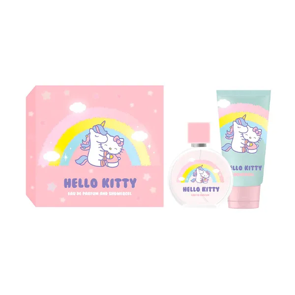 Детская парфюмерная вода Estuche Unicorn Rainbow Hello Kitty, 1 UD
Детская парфюмерная вода Estuche Unicorn Rainbow Hello Kitty, 1 UD
