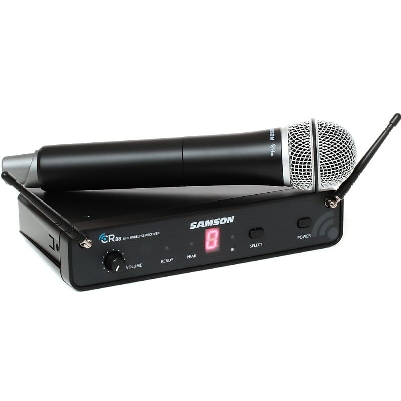 Микрофон Samson Concert 88x UHF Wireless Handheld Microphone System (K Band)
Микрофон Samson Concert 88x UHF Wireless Handheld Microphone System (K Band)