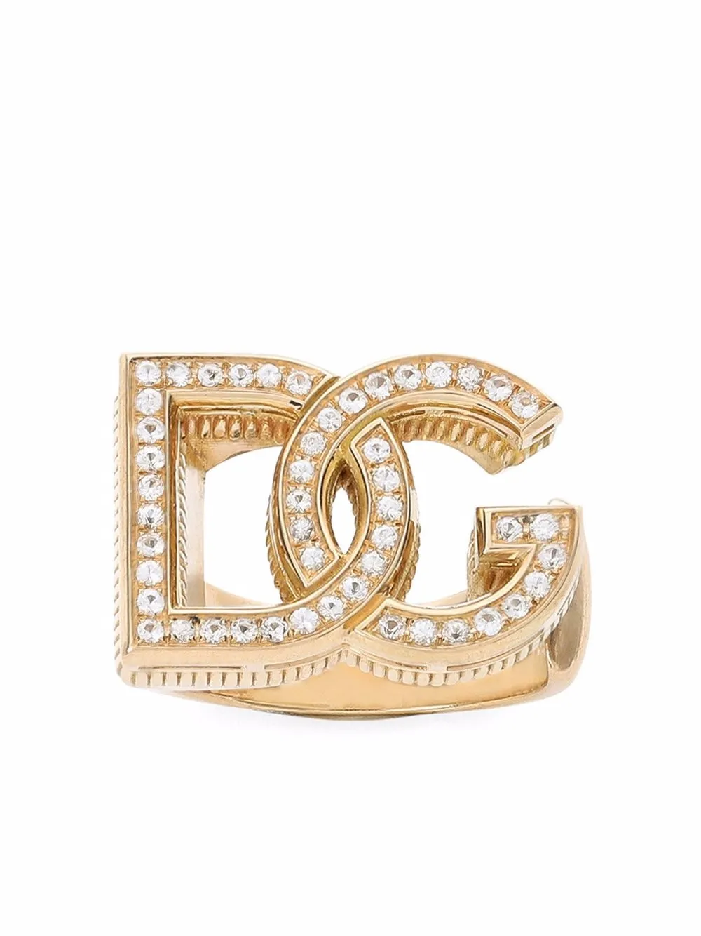 Кольцо из желтого золота с бриллиантами Dolce & Gabbana, золотистый
Кольцо из желтого золота с бриллиантами Dolce & Gabbana, золотистый