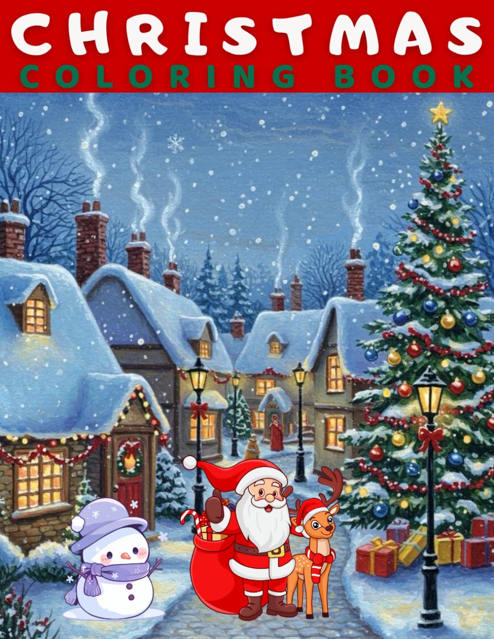 Christmas Coloring Book: A Cute and Joyful Xmas Activity Book for Boys and Girls - Perfect Christmas Gift Idea with Simple Designs, Holiday Scenes, and Festive Fun! (Independently published)
Christmas Coloring Book: A Cute and Joyful Xmas Activity Book for Boys and Girls - Perfect Christmas Gift Idea with Simple Designs, Holiday Scenes, and Festive Fun! (Independently published)