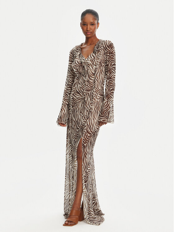 Вечернее платье облегающего кроя AVS-N043 Haveone, коричневый
Вечернее платье облегающего кроя AVS-N043 Haveone, коричневый