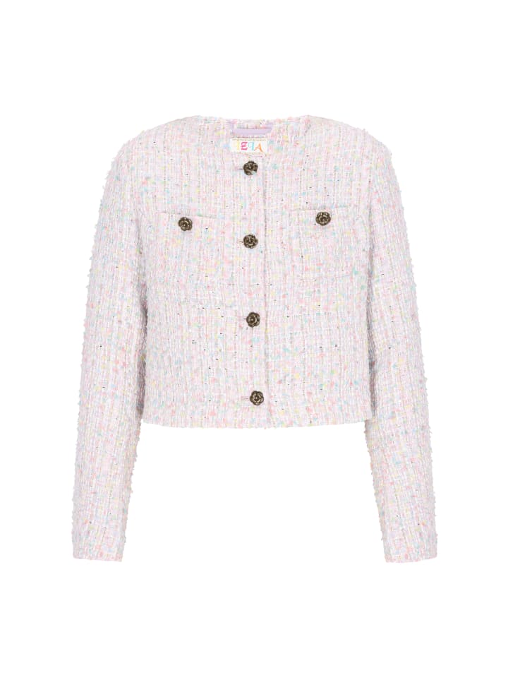 IZIA Женский блейзер нежно-сиреневого многоцветного оттенка
IZIA Женский блейзер нежно-сиреневого многоцветного оттенка