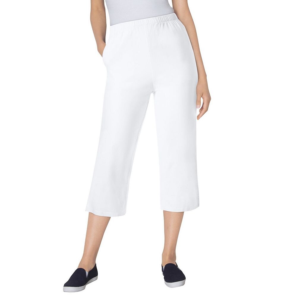 Женщина в женских капри больших размеров Fineline Jean Woman Within, белый
Женщина в женских капри больших размеров Fineline Jean Woman Within, белый