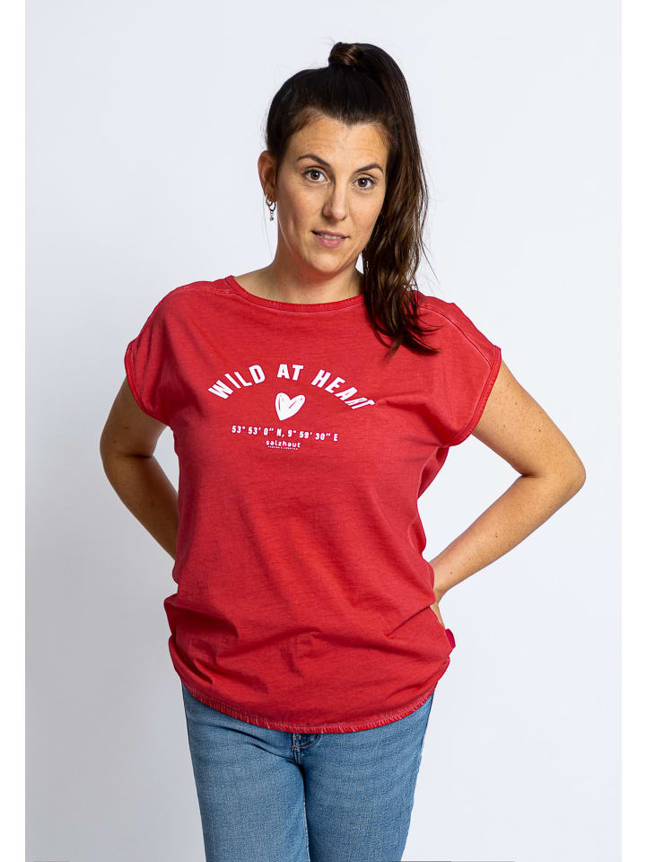 Salzhaut Футболка AMKE WILD AT HEART красного цвета, Красный, Salzhaut Футболка AMKE WILD AT HEART красного цвета
Salzhaut Футболка AMKE WILD AT HEART красного цвета, Красный, Salzhaut Футболка AMKE WILD AT HEART красного цвета